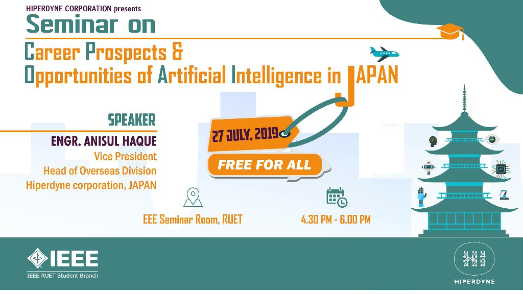 Seminar on ‘Career Prospects & Opportunities of Artificial Intelligence in Japan