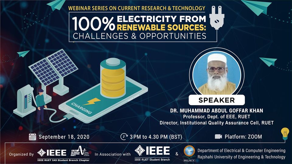 100% Electricity From Renewable Sources: Challenges And Opportunities