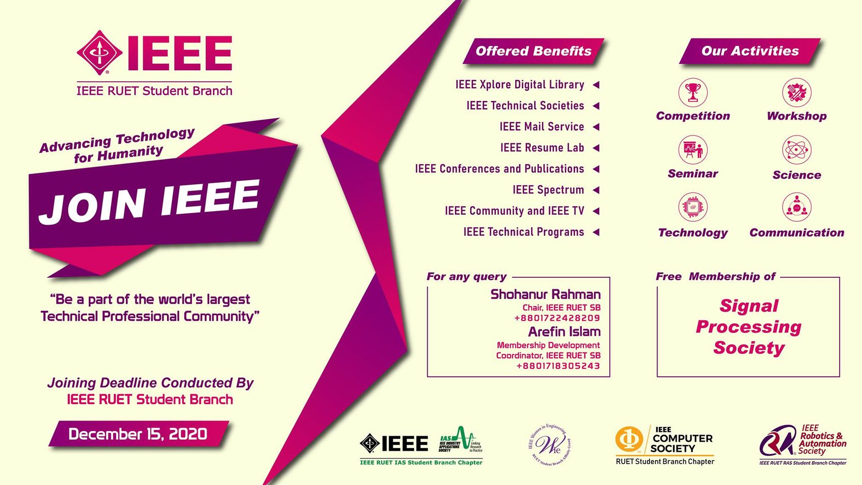 Join IEEE: Be a Part of The World's Largest Technical Professional Community