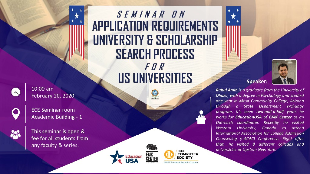 Application Requirements, University & Scholarship Search in US