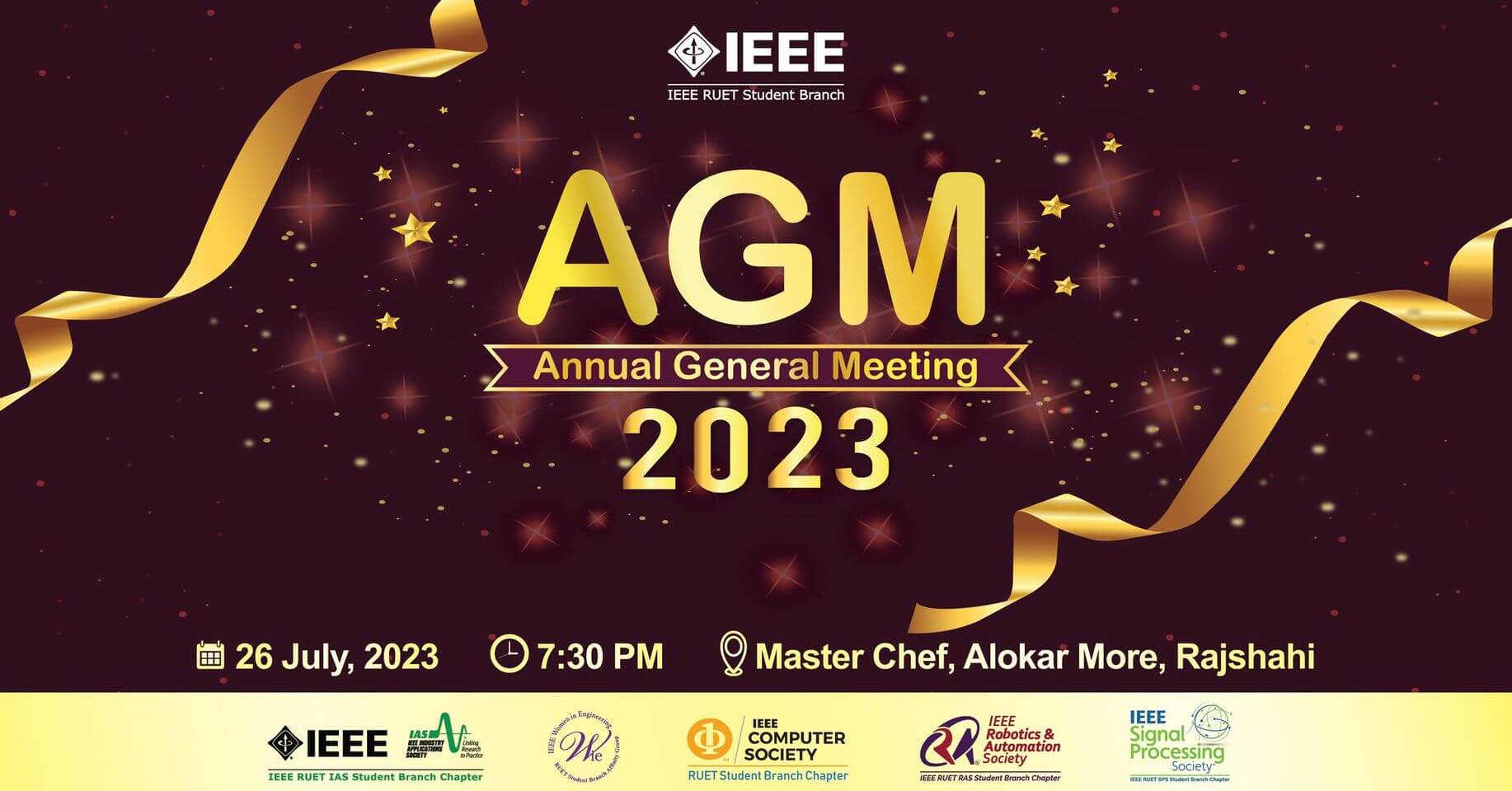 IEEE RUET SB Annual General Meeting 2023
