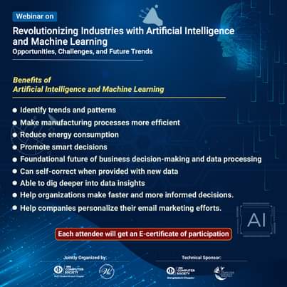 Revolutionizing Industries with Artificial Intelligence and Machine Learning: Opportunities, Challenges, and Future Trends